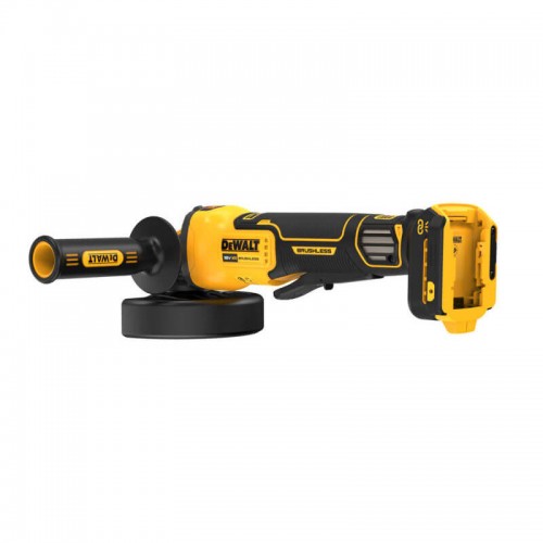 Шлифмашина угловая бесщеточная аккумуляторная DeWALT DCG416VSN (DCG416VSN) - фото 2