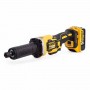 Прямошліфувальна машина акумуляторна безщіткова DeWALT DCG426P2 (DCG426P2)