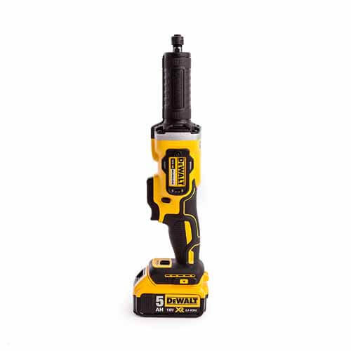 Прямошліфувальна машина акумуляторна безщіткова DeWALT DCG426P2 (DCG426P2) - фото 3