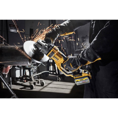 Шліфмашина кутова акумуляторна безщіткова DeWALT DCG460X2 (DCG460X2) - фото 5 Шліфмашина кутова акумуляторна безщіткова DeWALT DCG460X2 (DCG460X2) - фото 5