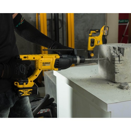Перфоратор акумуляторний безщітковий SDS-Plus DeWALT DCH133M1, 1 акб 4 Ah, з/п у чемодані - фото 8