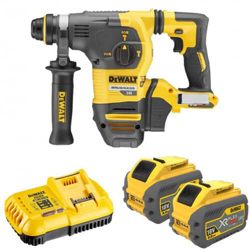 Перфоратор акумуляторний безщітковий SDS-Plus DeWALT DCH333X2 (DCH333X2) - фото 2