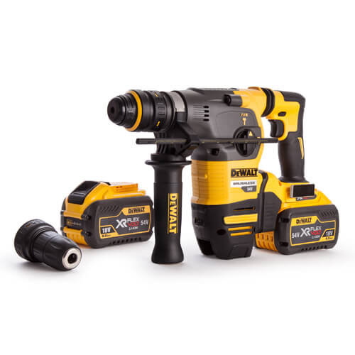Перфоратор аккумуляторный бесщеточный SDS-Plus DeWALT DCH334X2 (DCH334X2) - фото 1