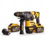 Перфоратор аккумуляторный бесщеточный SDS-Plus DeWALT DCH334X2 (DCH334X2) - фото 5