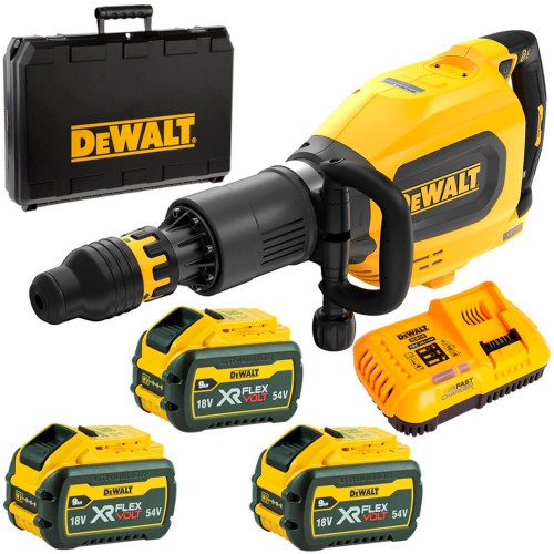 Молоток відбійний акумуляторний безщітковий SDS-MAX DeWALT DCH911X3 (DCH911X3) - фото 4
