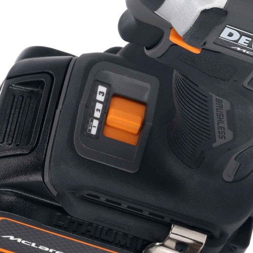 Набір з двох інструментів акумуляторних безщіткових McLaren F1 TEAM LIMITED EDITION DeWALT DCK200MP2T - фото 10