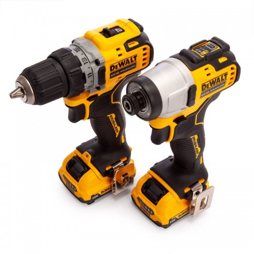 Набор аккумуляторных инструментов DeWALT DCK2110L2T (DCK2110L2T) - фото 1