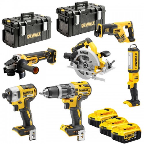 Набор аккумуляторных инструментов DeWALT DCK623P3 (DCK623P3) - фото 2