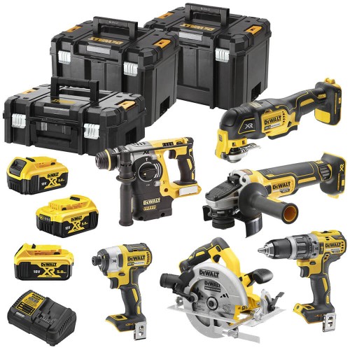 Набір із шести інструментів безщіткових DeWALT DCK685P3T (DCK685P3T)