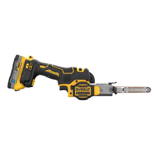 Напильник ленточный аккумуляторный бесщеточный DeWALT DCM200E2T - фото 3