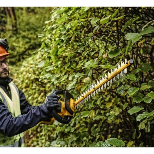 Кусторез аккумуляторный бесщеточный со штангой DeWALT DCMPH566P1 - фото 6