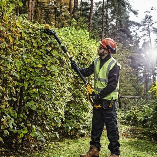 Кусторез аккумуляторный бесщеточный со штангой DeWALT DCMPH566P1 - фото 8