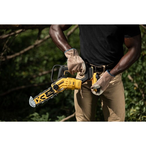 Мини-пилка цепная аккумуляторная бесщеточная DeWALT DCMPS520N - фото 11