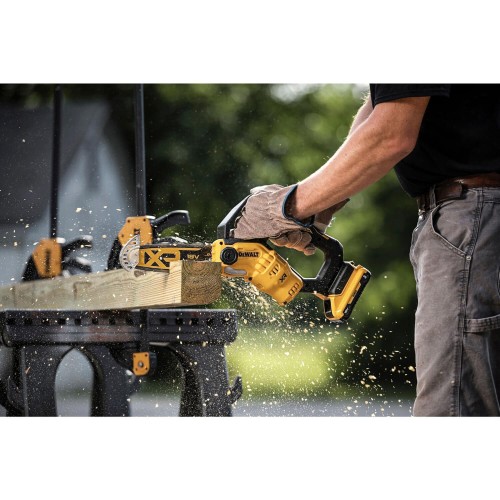 Мини-пилка цепная аккумуляторная бесщеточная DeWALT DCMPS520N - фото 14