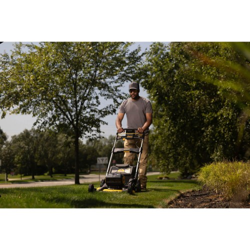 Газонокосилка аккумуляторная бесщеточная DeWALT DCMWP134N - фото 9