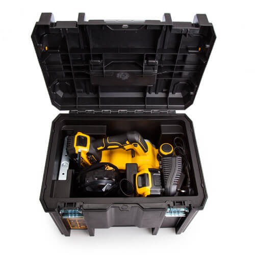 Рубанок акумуляторний безщітковий DeWALT DCP580P2 (DCP580P2) - фото 2