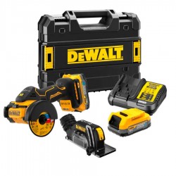 Пилка дисковая универсальная аккумуляторная бесщеточная DeWALT DCS438E2T