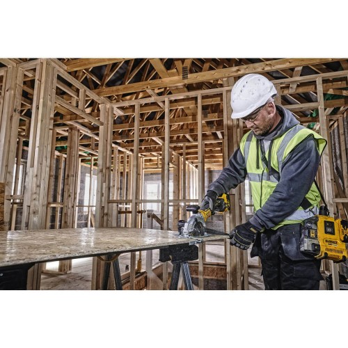 Пила дисковая аккумуляторная DeWALT DCS571P2 (DCS571P2) - фото 4