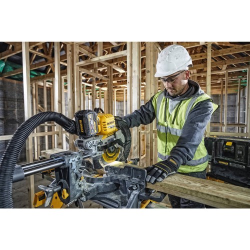 Пила торцювальна акумуляторна безщіткова DeWALT DCS727N (DCS727N) - фото 3