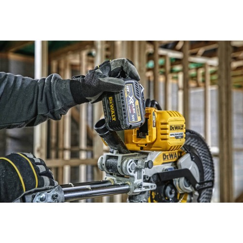 Пила торцювальна акумуляторна безщіткова DeWALT DCS727N (DCS727N) - фото 4