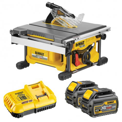 Пила настільна-циркулярна акумуляторна безщіткова DeWALT DCS7485T2 (DCS7485T2)