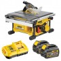 Пила настільна-циркулярна акумуляторна безщіткова DeWALT DCS7485T2 (DCS7485T2)