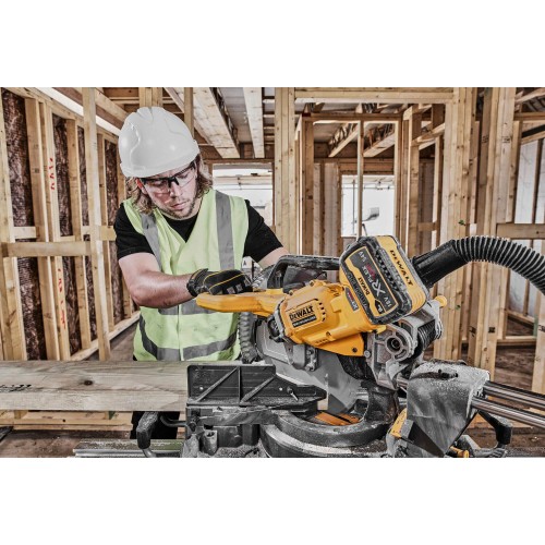 Пила торцювальна акумуляторна безщіткова DeWALT DCS781X2 (DCS781X2) - фото 18