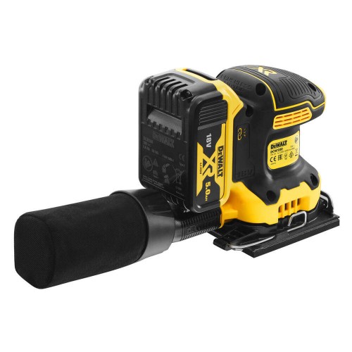 Шліфмашина вібраційна акумуляторна DeWALT DCW200P2 (DCW200P2) - фото 2