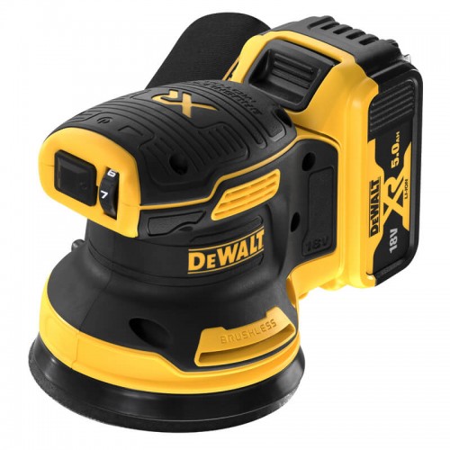 Шліфмашина ексцентрикова акумуляторна безщіткова DeWALT DCW210P2 (DCW210P2)