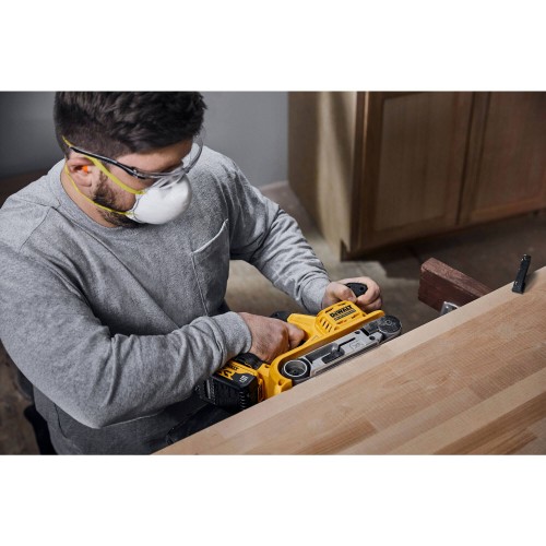 Шліфмашина стрічкова акумуляторна безщіткова DeWALT DCW220P2 (DCW220P2) - фото 8