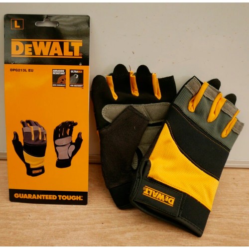 Рукавички універсальні, відкриті DeWALT DPG213L - фото 3