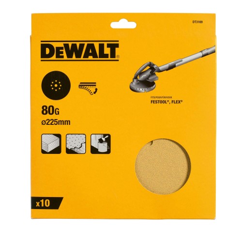 Шлифшкурка самоклеюча до ексцентрикових шліфувальних машин DeWALT DT3169 - фото 3