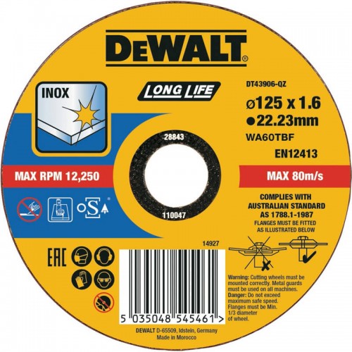 Коло відрізнене DeWALT DT43906