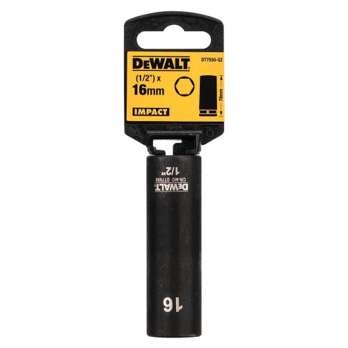 Головка торцева ударна IMPACT DeWALT DT7550