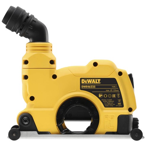 Защитный кожух 125 мм для отвода пыли - бороздодел DeWALT DWE46225 - фото 6