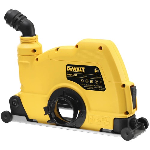 Защитный кожух 230 мм для отвода пыли - бороздодел DeWALT DWE46229 - фото 5