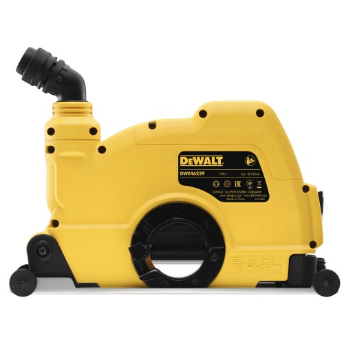Защитный кожух 230 мм для отвода пыли - бороздодел DeWALT DWE46229 - фото 6