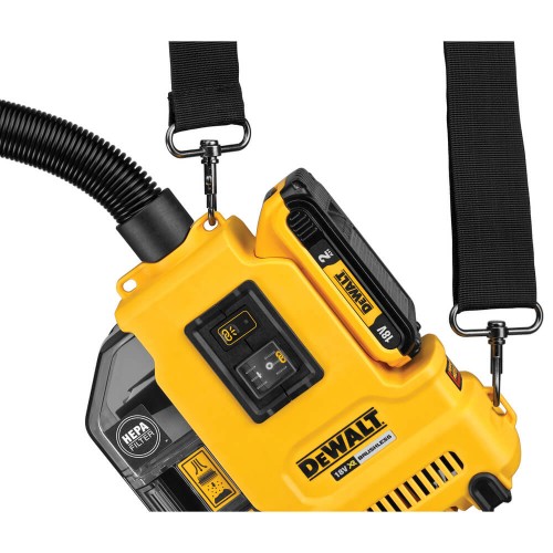 Пылесос аккумуляторный бесщеточный DeWALT DWH161D1 (DWH161D1) - фото 7