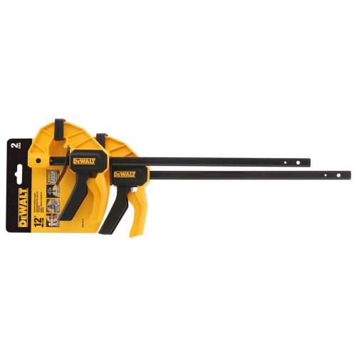 Струбцины М триггерные с максимальным усилием сжатия 63 кг, 2 шт. DeWALT DWHT0-83158 - фото 2