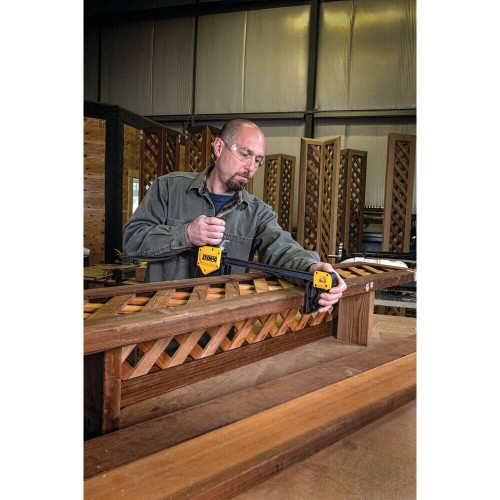 Струбцина XL триггерна з максимальним зусиллям стиснення 270 кг DeWALT DWHT0-83186 - фото 5
