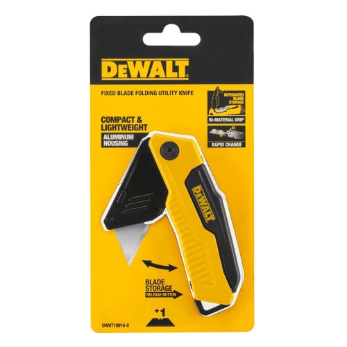Ніж складаний з фіксованим лезом для оздоблювальних робіт DeWALT DWHT10916-0 - фото 8