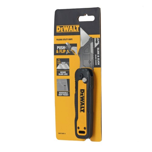 Ніж складаний з фіксованим лезом для оздоблювальних робіт DeWALT DWHT10991-0 - фото 7 Ніж складаний з фіксованим лезом для оздоблювальних робіт DeWALT DWHT10991-0 - фото 7