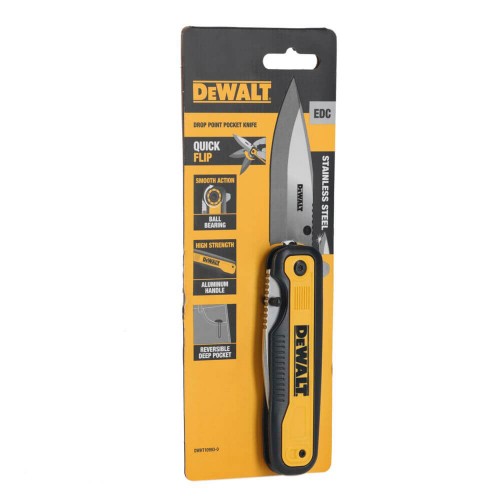 Ніж складаний з довжиною леза 84 мм DeWALT DWHT10993-0 - фото 6
