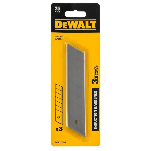 Леза запасні шириною 25 мм з сегментами, що відламуються DeWALT DWHT11726-0 - фото 1