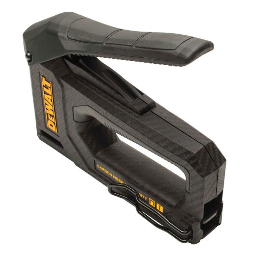 Степлер CARBON FIBRE для скоб типа G 6-14мм, гвоздей типа J 12, 15мм DeWALT DWHT80276-0 - фото 3