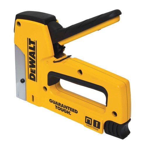 Степлер Heavy Duty для скоб типа G 6-14мм, гвоздей типа J 12, 15мм DeWALT DWHTTR350-0 - фото 1