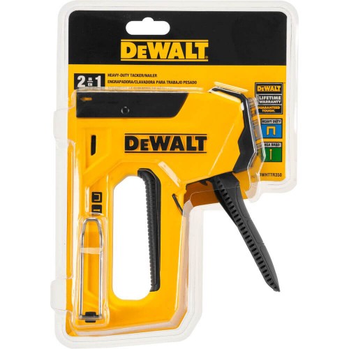 Степлер Heavy Duty для скоб типа G 6-14мм, гвоздей типа J 12, 15мм DeWALT DWHTTR350-0 - фото 6